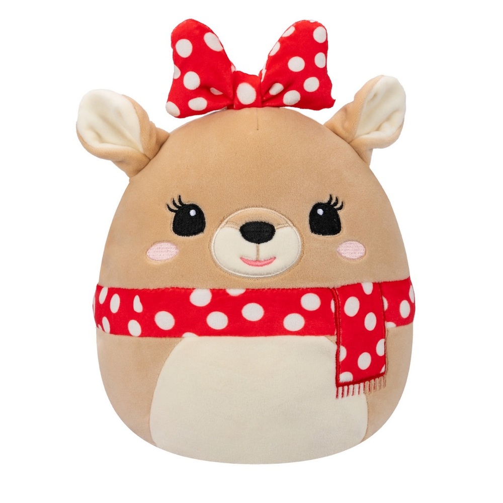 Squishmallows “Rudolph the Red-Nosed Reindeer" 8 inch Clarice - Ultra Soft Plush